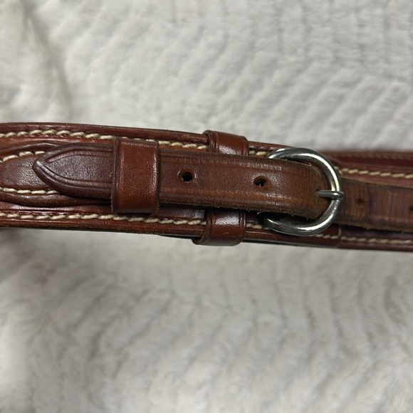 Triple K 53A walnut oil leather belt. size 38 - Picture 3 of 5